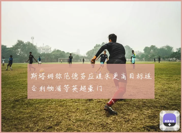 斯塔姆称范德芬应追求更高目标适合利物浦等英超豪门