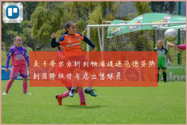 麦卡蒂尔分析利物浦追逐范德芬热刺若降级将考虑出售球员